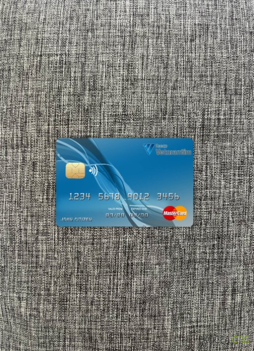 Brésil Votorantim banque mastercard photolook recto